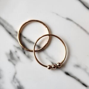 Rose Gold Fidget Ring